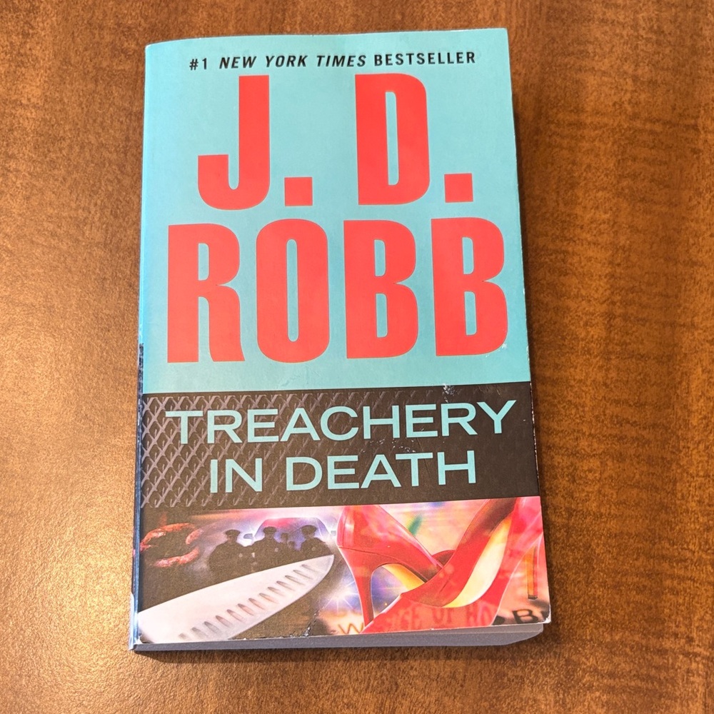J.D. Robb 'Treachery in Death' Book